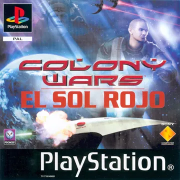 Colony Wars - El Sol Rojo (ES) box cover front